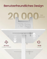 Zit Sta Bureau Elektrisch – Met Monitorstandaard – USB-C – Geheugenfunctie