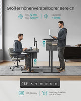 Zit Sta Bureau Elektrisch – Hoog Laag Bureau – In Hoogte Verstelbaar – Ergonomisch